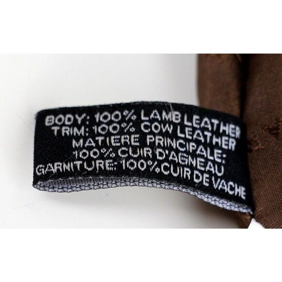 Marc Jacobs BROWN LAMB LEATHER ZIP EXPANDABLE HOBO SHOULDER BAG PURSE HANDBAG - Picture 10 of 16